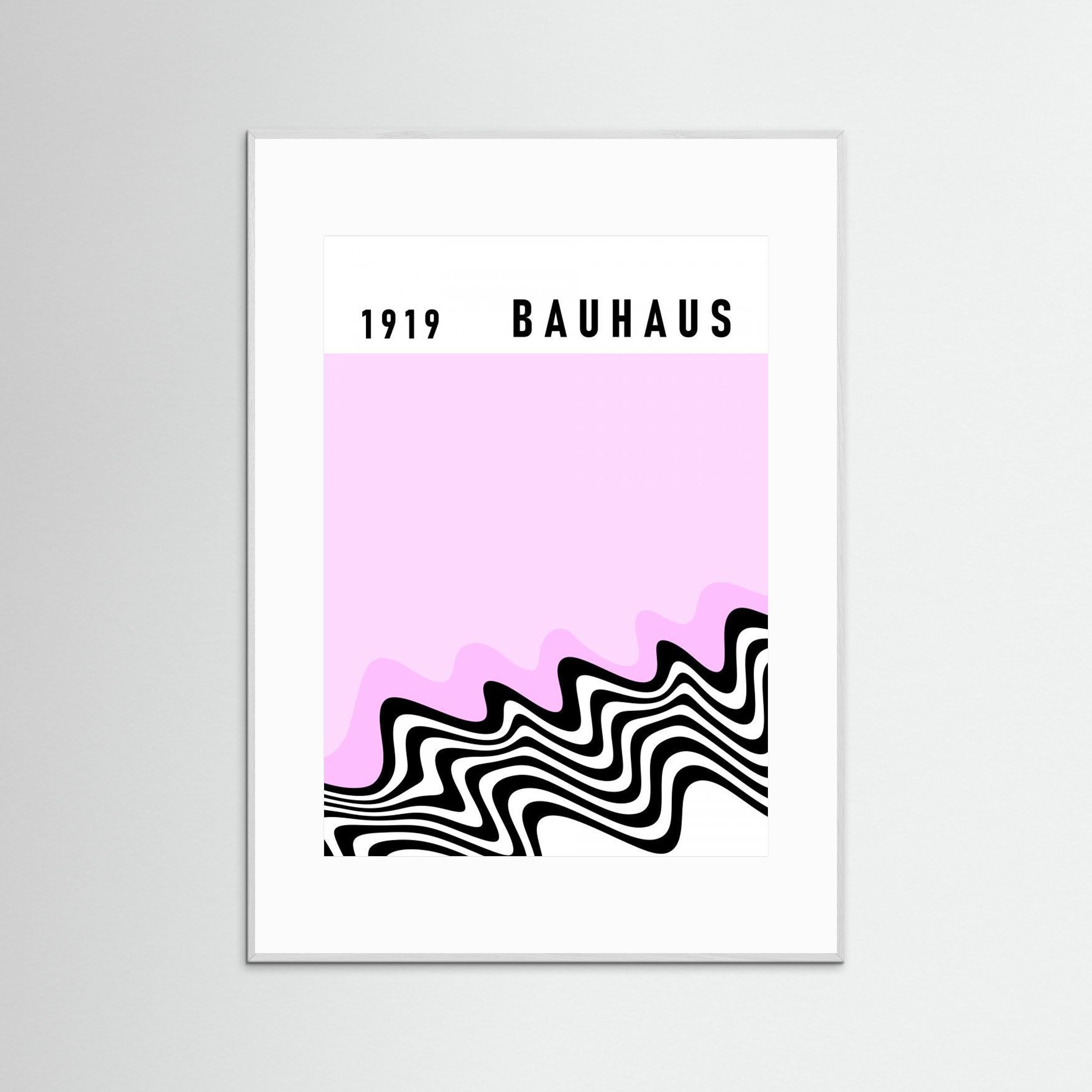 Bauhaus Pink by Sannel Larson - Fine Art Paper Print - dreamtprint.art - 14 x 21 cm / 5 x 8″ (A5)